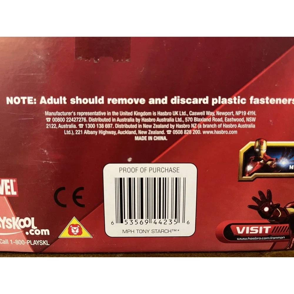 Mr. Potato Head Iron Man 2 Tony Starch-Hasbro‎ Playskool 2010_NIB
